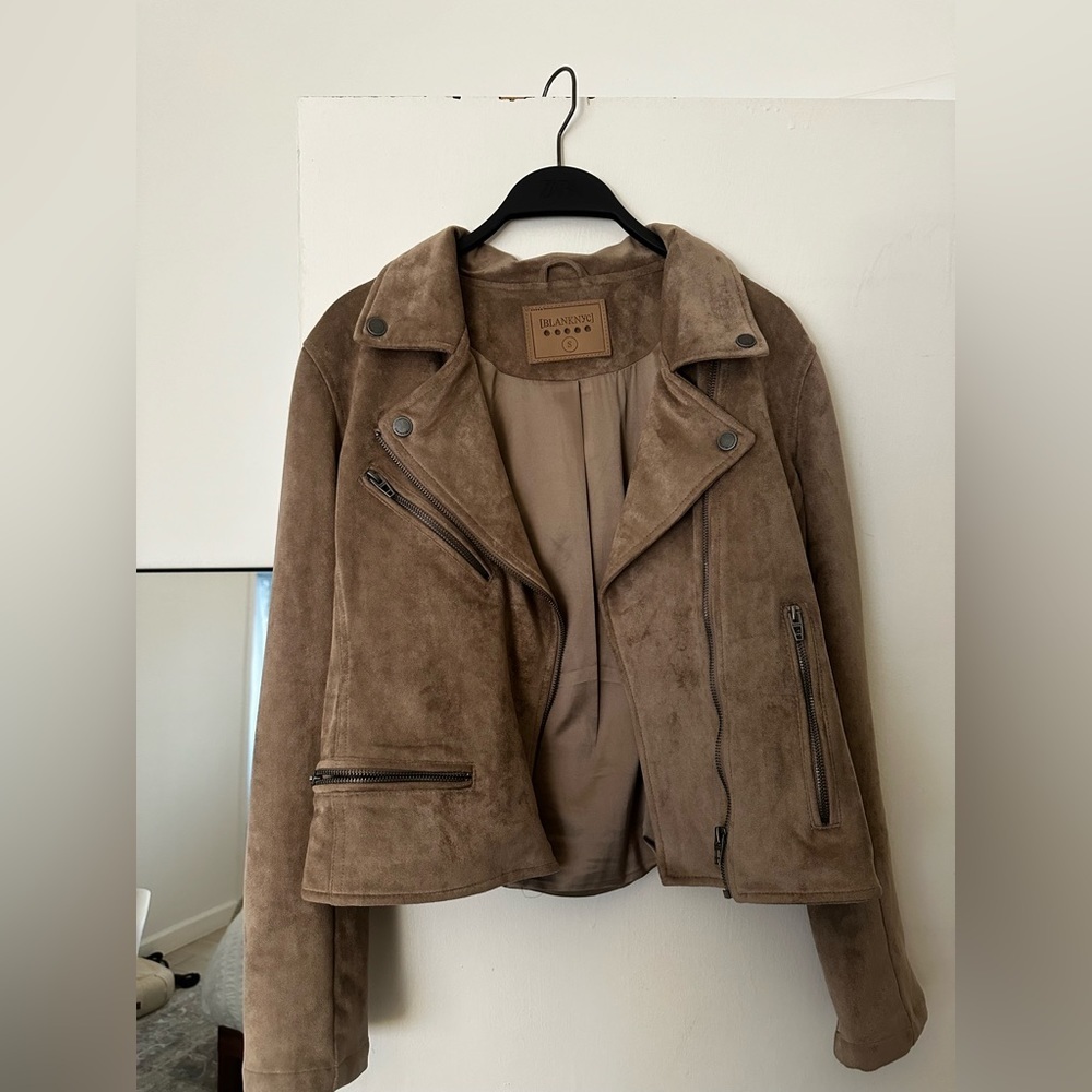 Blank NYC Suede Jacket